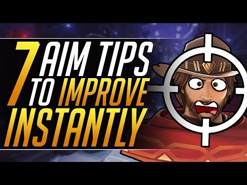 7 AIM TRICKS to IMPROVE INSTANTLY - Pro Tips to Headshot like an AIM-GOD | Overwatch Guide