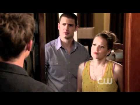 One Tree Hill - 9x02 - Nathan/Haley/Chris: "Apparently my wife no longer tells me things."