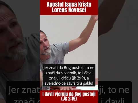 I ĐAVLI VJERUJU DA BOG POSTOJI (JK 2:19)