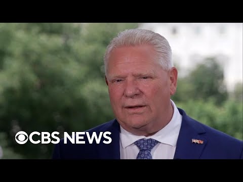 Ontario Premier Doug Ford on his trip to D.C. to seek a trade deal with the U.S.