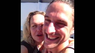 THREESOME on Cannes Beach at the Festival 2013