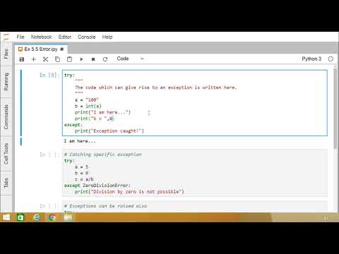 026 Tutorial 26 Python Errors And Exceptions