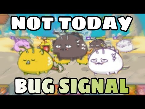 DEFEATING BUG SIGNAL USING TERMINATOR | RBP GAMEPLAY | AXIE INFINITY SEASON 19