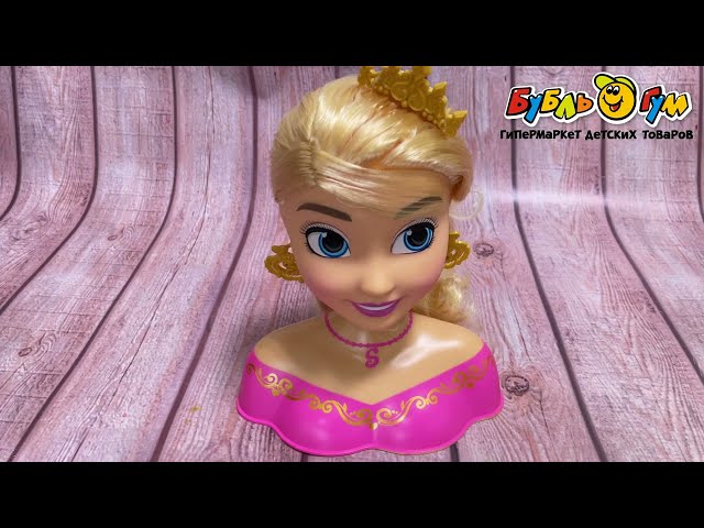 Голова для создания причесок Sparkle girls с аксессуарами в ассортименте - видео