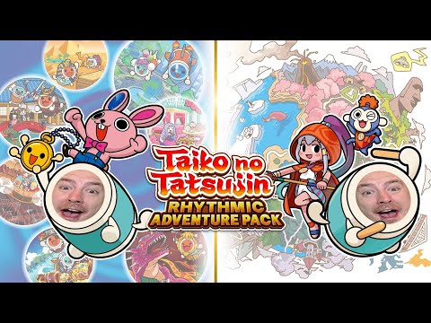 Taiko No Tatsujin: Rhythmic Adventure Pack - Taiko Mode Full Playthrough