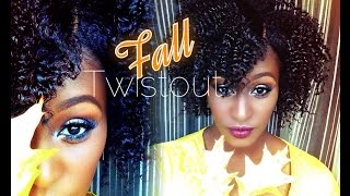 The Perfect Fall Twist Out on short\medium length 4b Natural Hair |Entwine Couture