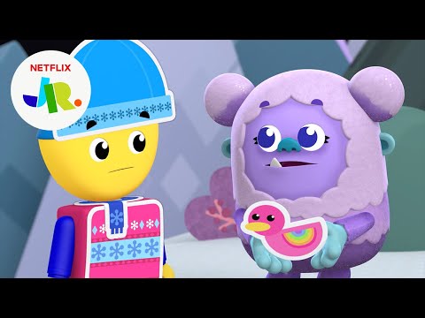 Tippy Top of Yeti Mountain 🏔 Charlie's Snowy Stories | Netflix Jr