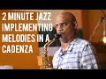 Implementing Different Melodies in a Cadenza - Steve Wilson | 2 Minute Jazz