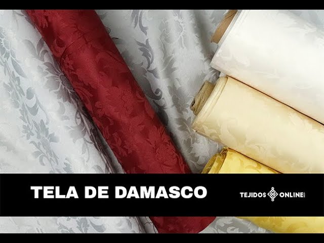 Vídeo relacionado con Porras E&B Balconera Colgadura Gallardete JHS Semana Santa Religiosa en Tela con lazos 150x70 cm Damasco Rojo a 1 Cara