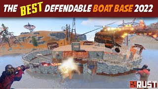 Rust Boat Base | Base Building Tutorial for Rhib and Scrap Helicopter