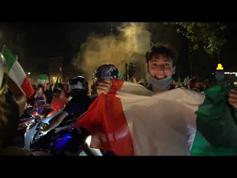 Roma 11 luglio 2021 - Finale Europei (che casino)