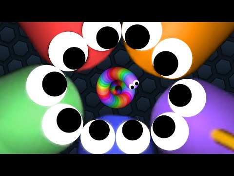 Slither.io Best Tiny Snake vs Pro Giant Snakes Epic Slitherio Gameplay