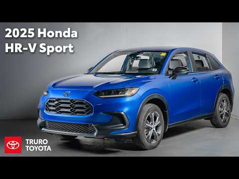 2025 Honda HR-V Sport AWD CVT in Blue for sale at Truro Toyota in Truro, NS