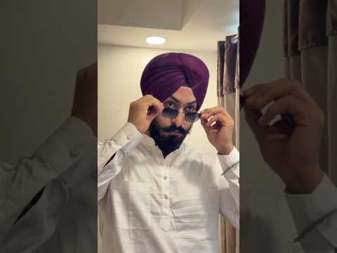 GRWM: Rooted in culture, white kurta vibes🔥 #turban #grwm #fashion #sikh #reels #shorts #trending
