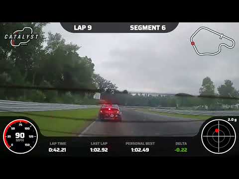 06 BMW SpecE9x Garmin Catalyst Lime Rock Park GLTC GridLife Fast Lap 62.2