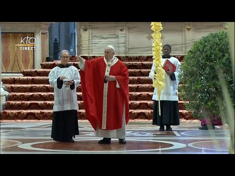 Messe des Rameaux à Rome et Angélus