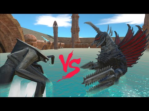 MUTO FEMALE VS GIGAN FINAL WARS WHO WILL WIN - Animal Revolt Battle Simulator