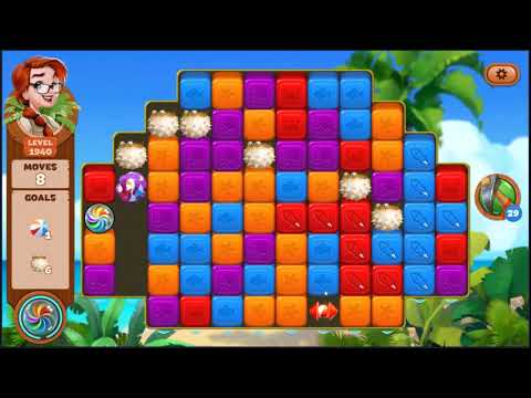 Lost Island Blast Adventure Level 1940 - NO BOOSTERS 🏝️ | SKILLGAMING ✔️