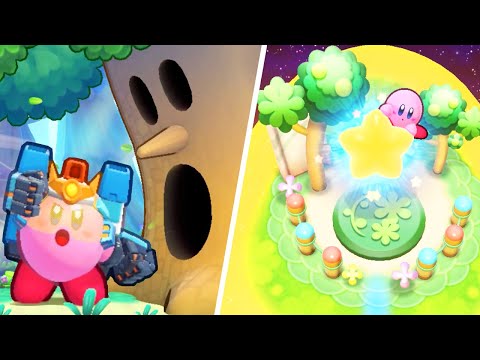 Kirby's Return to Dream Land Deluxe - Level 1: Cookie Country - No Damage 100% Walkthrough