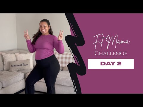 Pregnancy-Safe Upper Body Workout with Dumbbells | Fit Mama Challenge Day 2