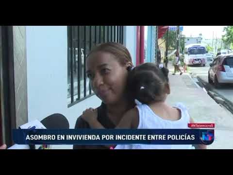 Asombro en el sector de Invivienda por incidente a tiros entre policías