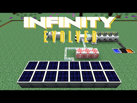 Minecraft Mods FTB Infinity Evolved - SOLAR FARM [E60] (Modded Expert Mode)