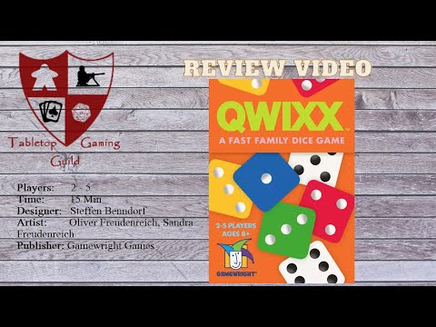 Qwixx Board Game Review