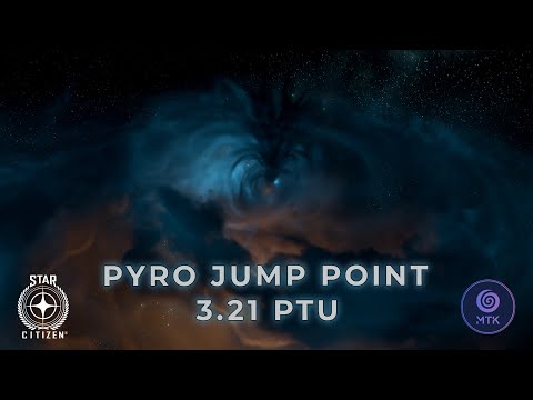 Pyro Jump Point Quick Flyby 🫨 | Star Citizen 3.21 PTU | Ultra Wide 21:9