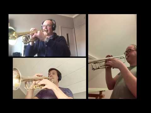 'Song for Health' by Steven Verhelst played by the Trumpet section of 'Opera  Vlaanderen'.