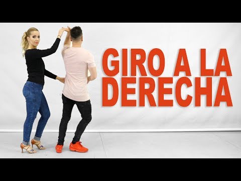 3. Right Turn | Basic Salsa Steps | Learn to dance salsa with Alfonso and Monica