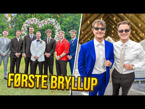 Vores første BRYLLUP med Gutterne!! - Sommer Vlog