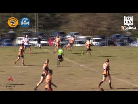 2016 ICRL Round 10 Under 18's Highlights - Helensburgh Tigers Vs Thirroul Butchers
