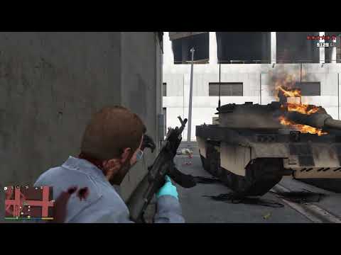 GTA 5 - FIB Building Shootout + Ten Star Escape