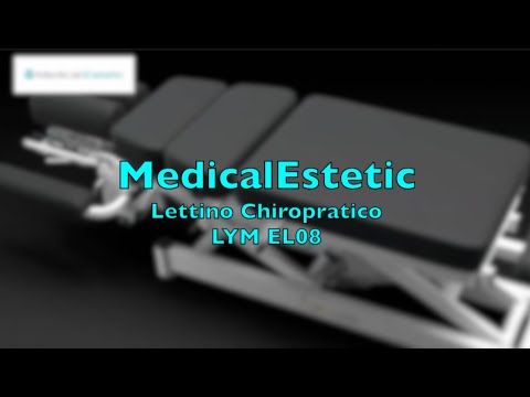 LYM Lettino elettrico chioropratica 6 sezioni