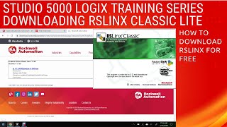 How to Download and Install Allen Bradley's RsLinx Lite for Free