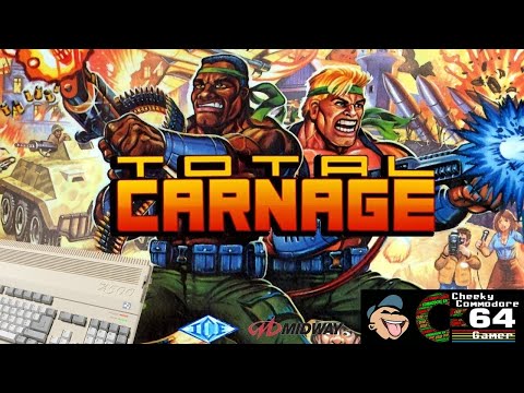TOTAL CARNAGE – Commodore Amiga (1994) | ICE's Chaotic Twin-Stick Shooter