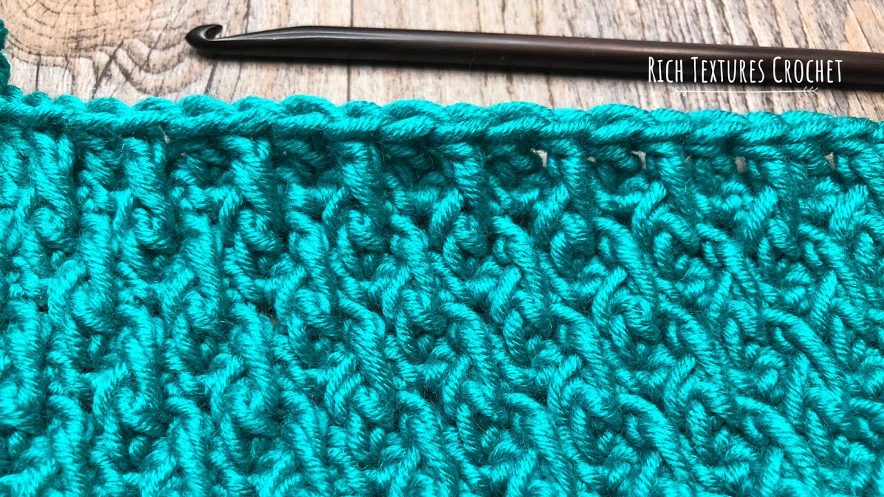 How to Crochet the Alpine Stitch