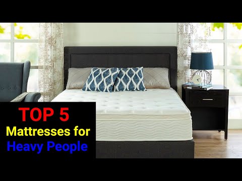 Best Mattresses for Heavy People Reviews [TOP 5 PICKS]