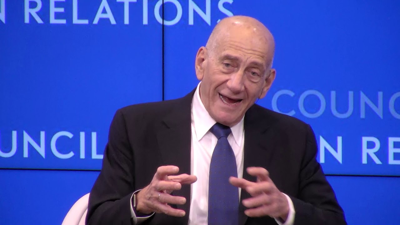 A Conversation With Ehud Olmert