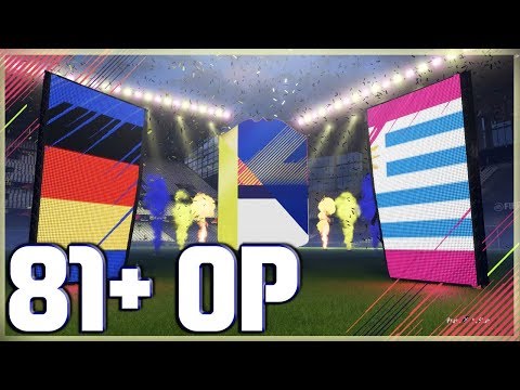 20 OP 81+ TWO RARE GOLD PLAYER PACK OPENING. 81 DOUBLE GUARANTEE SO MANY SPECIALS