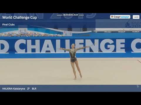 Katsiaryna Halkina Clubs EF - World Challenge Cup Kazan 2019