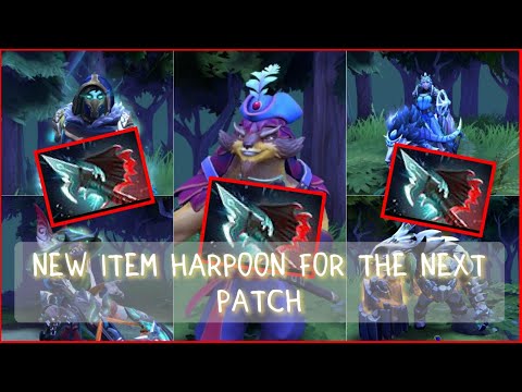 "LEAKED" NEW ITEM FOR THE NEXT PATCH DOTA2 - NEUTRAL ITEM HARPOON