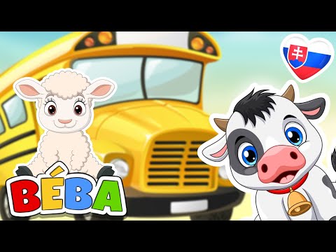 KOLESÁ AUTOBUSU | Pesničky pre deti | BÉBA