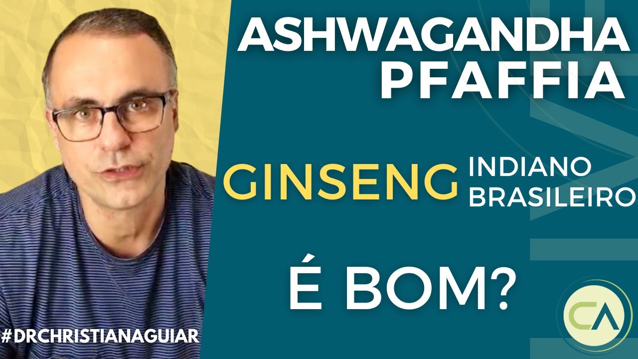 ASHWAGANDHA E PFAFFIA| O QUE É? MELHORA ANSIEDADE, MENOPAUSA, TESTOSTERONA, FERTILIDADE, ENDURANCE?
