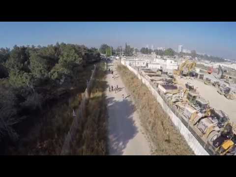 צעדת קריית ביאליק ממבט הרחפן