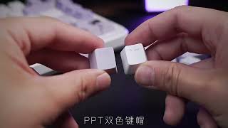 [CY] Attack Shark X85 PRO 무선 기계식 게이밍 키보드 75%배열 4000mah RGB 전키핫스왑DIY gasket구조 LED스크린