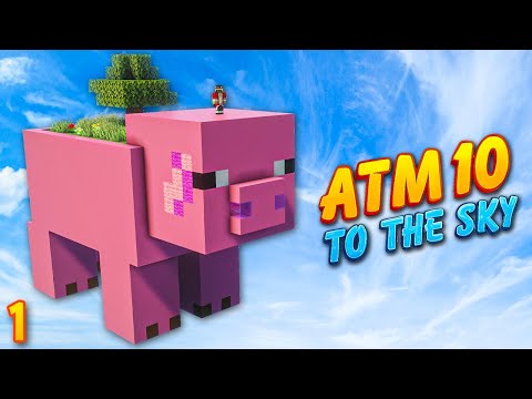 Minecraft: All The Mods Skyblock Ep. 1 - A Whole New Pig