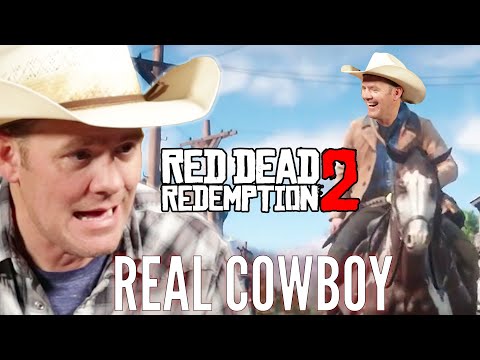 A Real Cowboy Plays Red Dead Redemption 2  Professionals Play