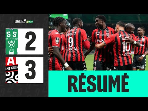 AS SAINT-ÉTIENNE - EN AVANT GUINGAMP (2-3) -  Week 08 -  Ligue 2 BKT 25/26