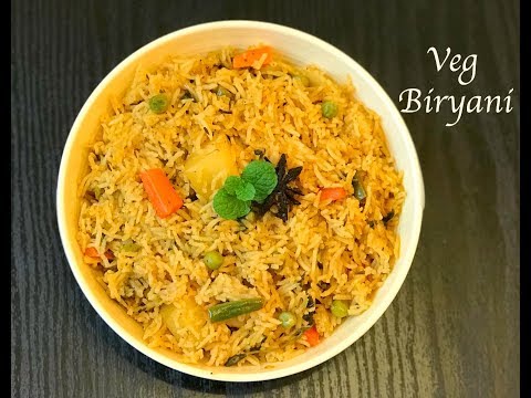 Instant Pot Indian Recipe Veg Biryani | Veg Biryani In Pressure Cooker | Instant Pot Veg Biryani Video